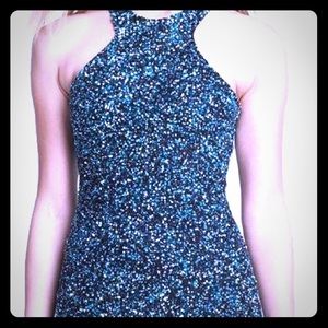 Parker Mariah cluster beaded dress